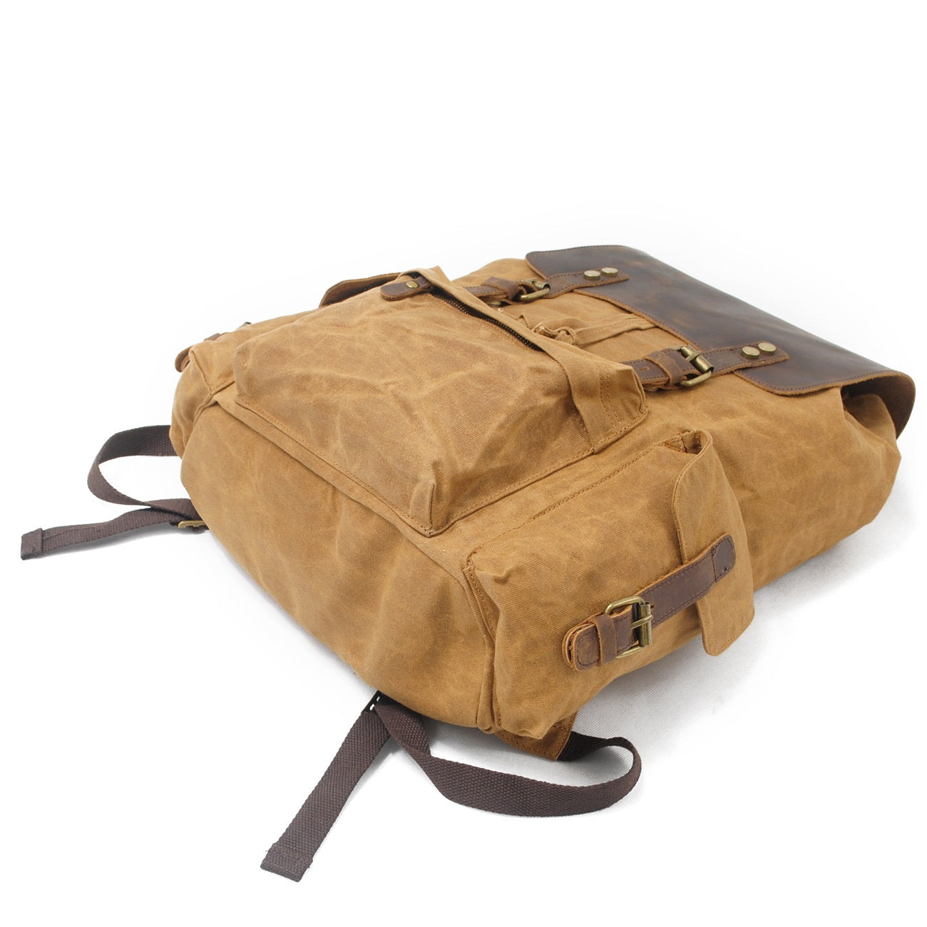 Blakea - Waxed canvas backpack