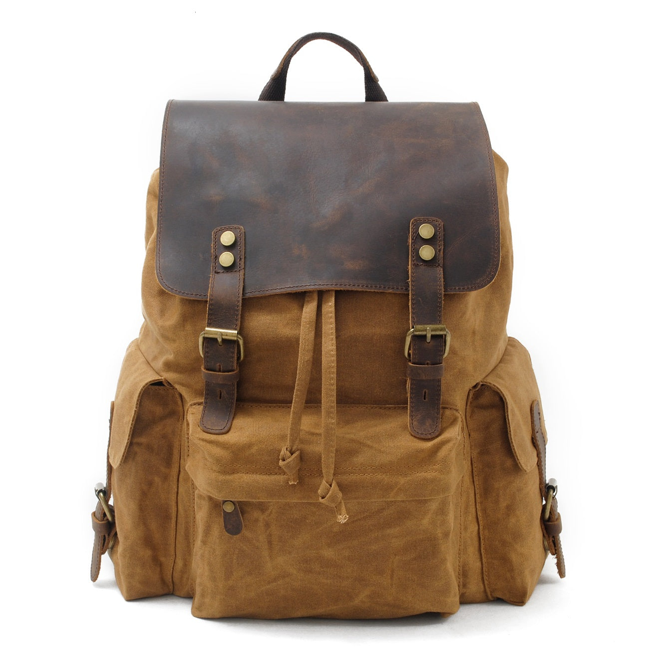 Blakea - Waxed canvas backpack