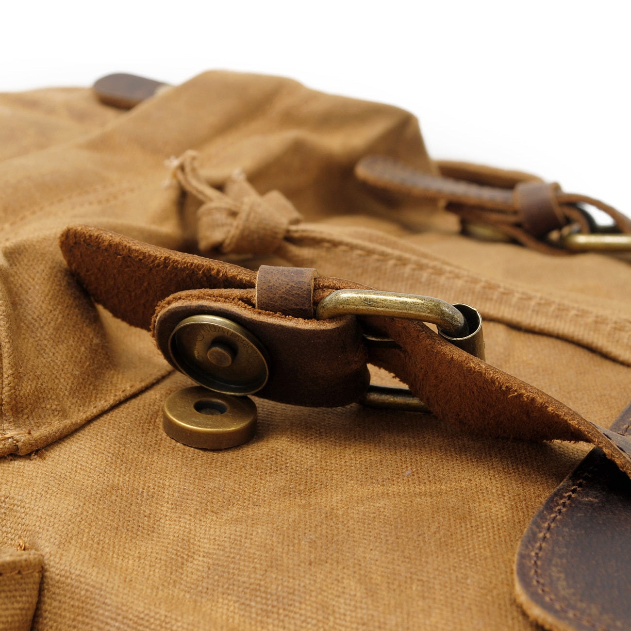 Blakea - Waxed canvas backpack