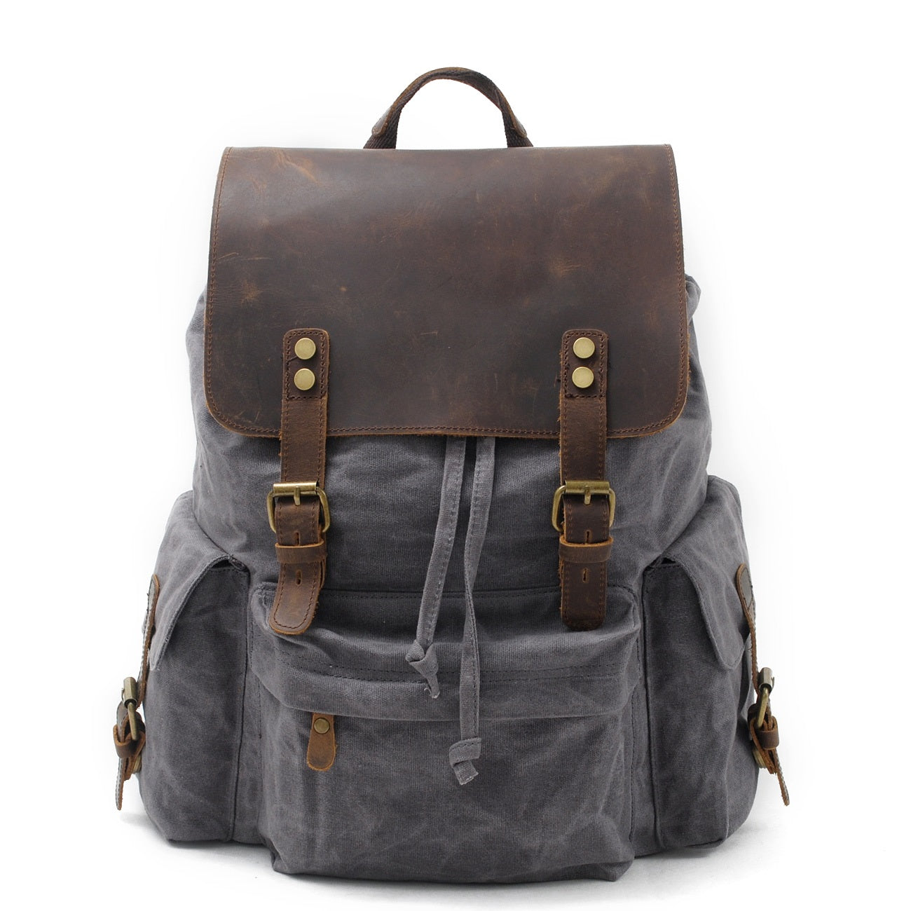 Blakea - Waxed canvas backpack