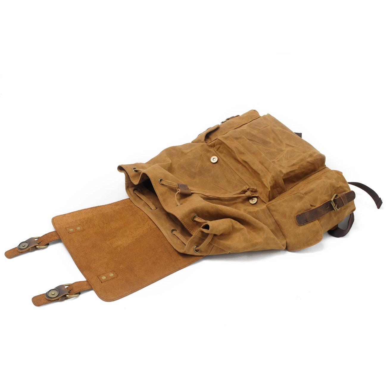 Blakea - Waxed canvas backpack