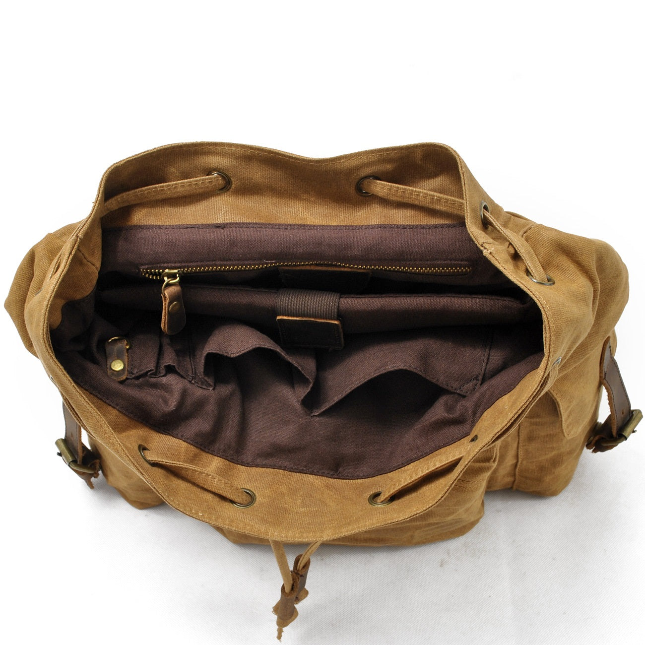 Blakea - Waxed canvas backpack