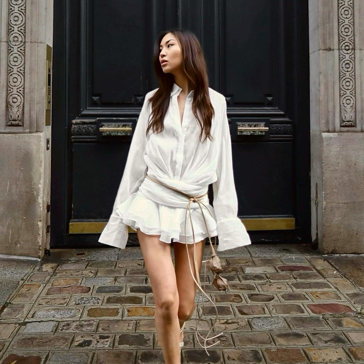 Brynlee - Pleated Mini Dress